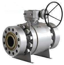 Stainless Steel Trunnion-Mounted Ball Valve: RF RTJ,PTFE Seat