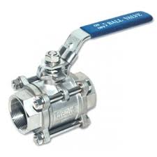 3-piece Stainless Steel Ball Valves,Full Port,Socket Weld ISO Mount